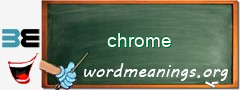 WordMeaning blackboard for chrome